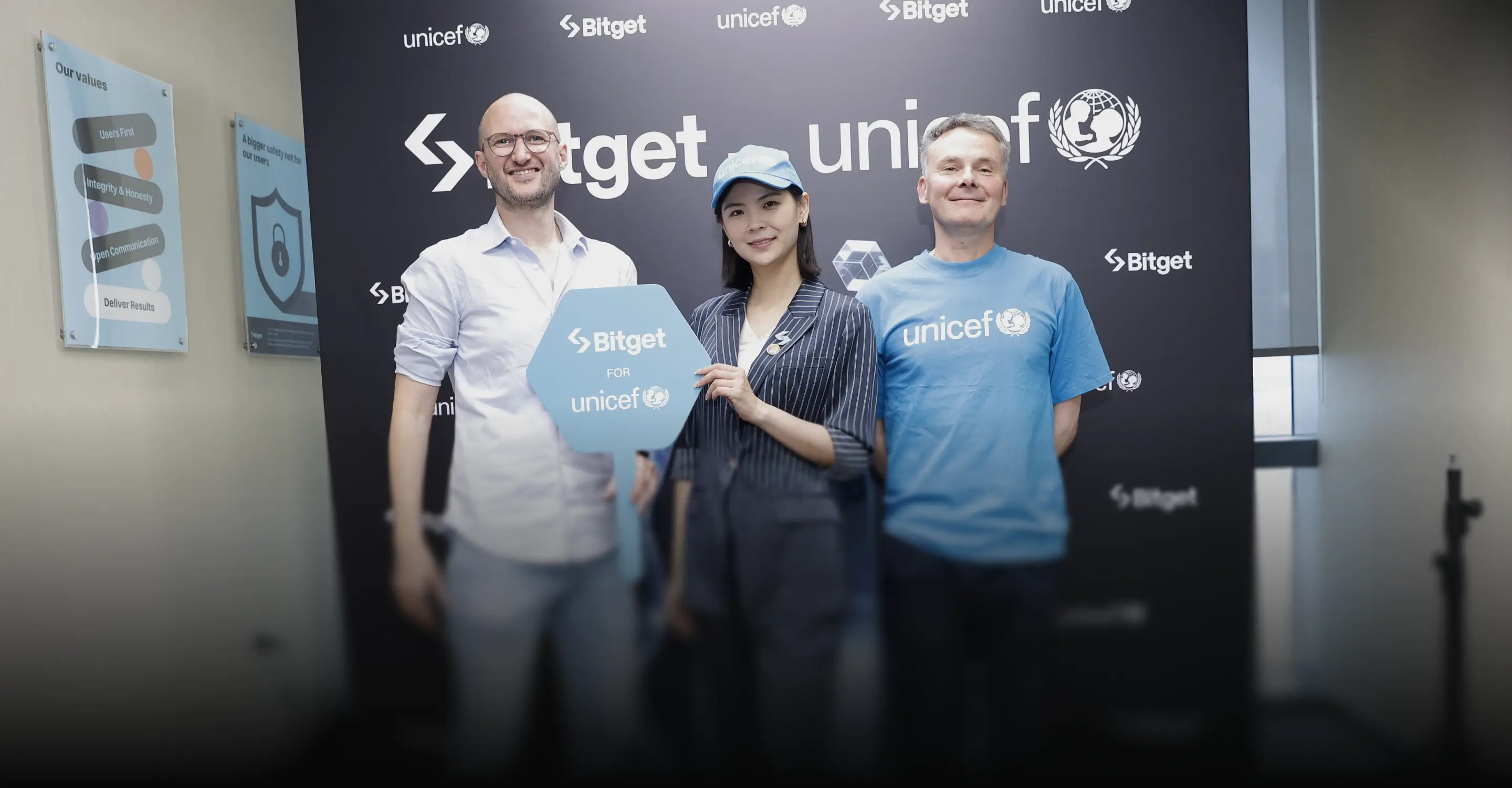 Bitget đồng hành cùng UNICEF Luxembourg